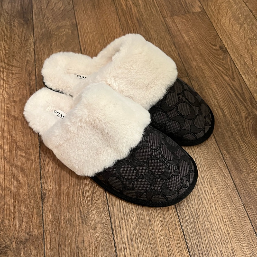 Coach women’s slippers
